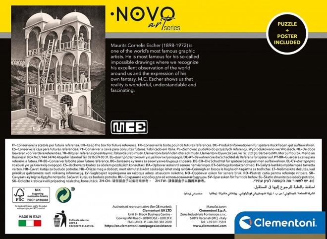 Clementoni Puzzle serie di Arte Nuova: Belvedere 1000 pezzi