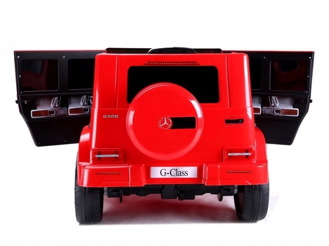 Auto elettrica per bambini Mercedes G500 rosso