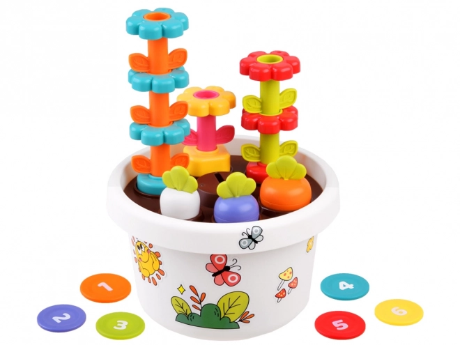 Set educativo Giardiniere con vaso