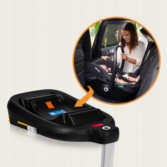 Seggiolino auto Lionelo Astrid i-Size nero-grigio