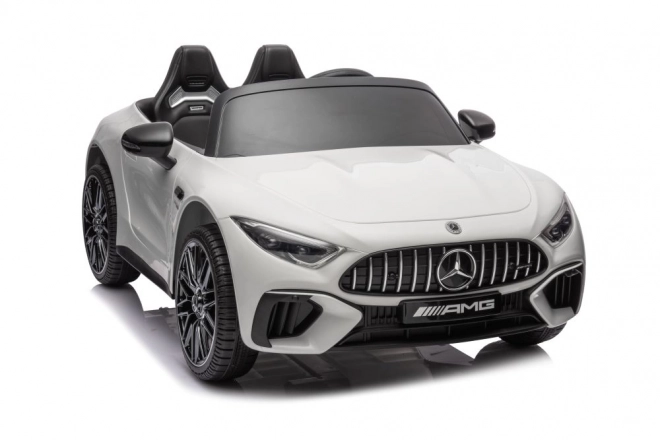 Auto elettrica per bambini Mercedes AMG SL63 bianco