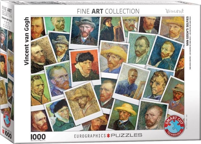 Puzzle Van Gogh Autoritratti 1000 Pezzi