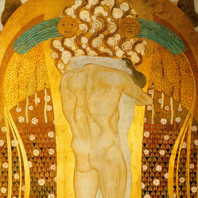 Calendario con appunti con immagini di Gustav Klimt 2026