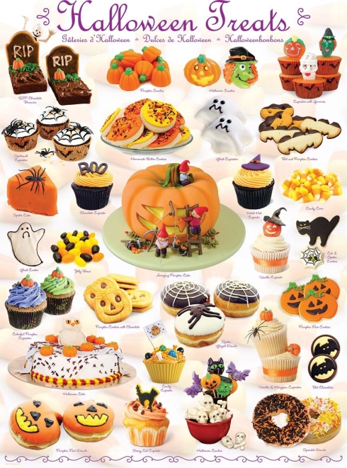 Puzzle Eurographics Dolcetti di Halloween 1000 pezzi