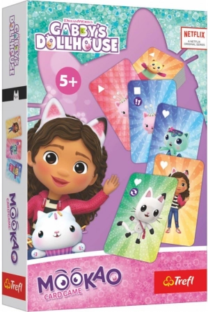 Veloce gioco di carte MOOKAO Gabby´s Dollhouse