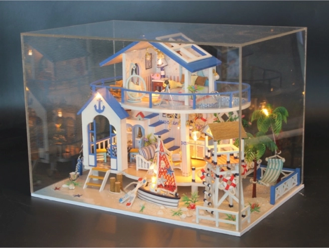 Miniatura Casa La leggenda del mare blu