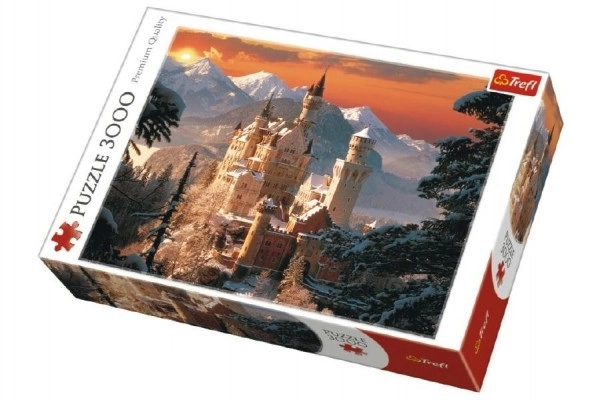 Puzzle 3000 pezzi - Castello di Neuschwanstein in inverno