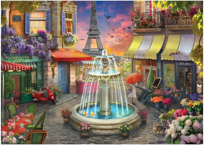 Puzzle Piazza di Parigi XL 700 pezzi