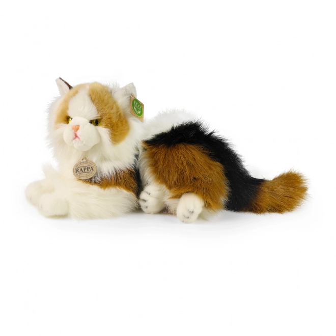 Gatto di peluche tricolore ECO-FRIENDLY 30 cm