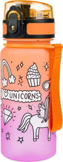 Borraccia Per Bambini Con Cannuccia 450ml - Design Unicorni Arcobaleno, Senza BPA - Foto 14