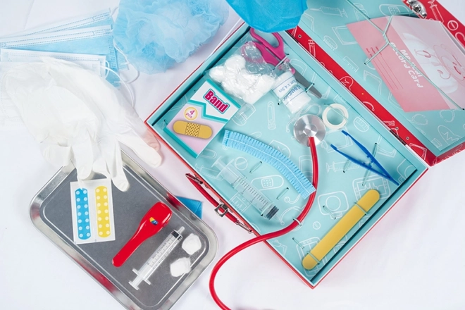 Grande valigetta da medico per bambini