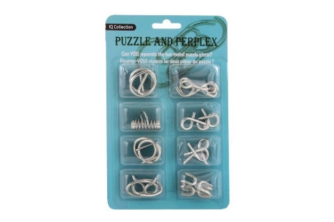 Set di 6 rompicapi metallici