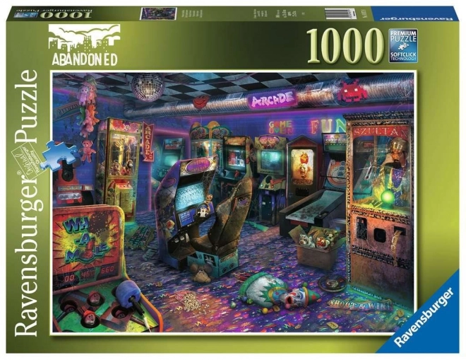 Puzzle 1000 pezzi Ravensburger salone giochi dimenticato