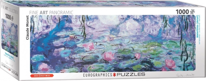 Puzzle panoramico Ninfee 1000 pezzi