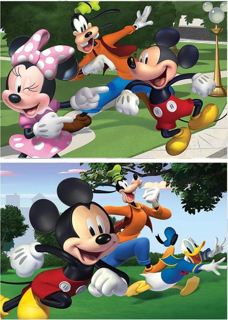 Puzzle EDUCA Topolino e Amici 2x48 pezzi