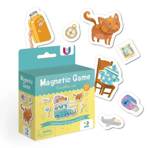 Gioco Magnetico Gatto e Viaggio