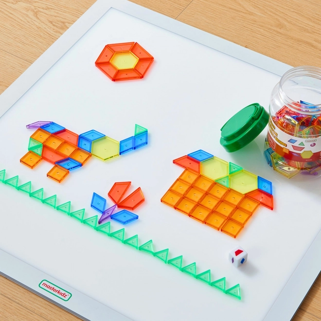 Masterkidz Pannello LED armadietto sensoriale Montessori Mosaico 140 pezzi