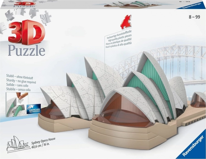 Puzzle 3D Opera di Sydney ravensburger