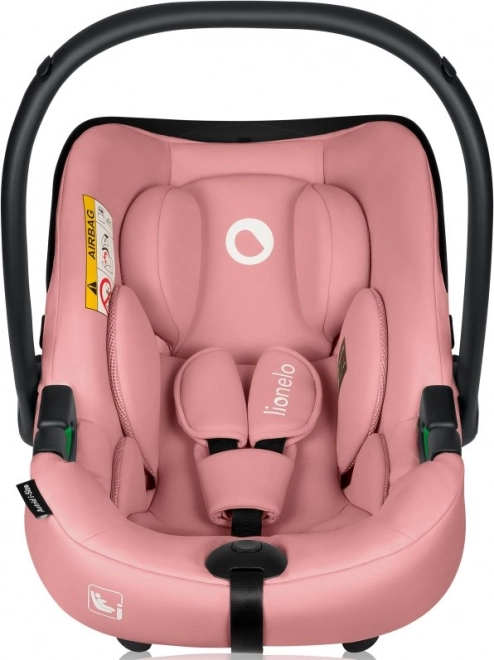 Seggiolino auto per bambini LIONELO Astrid i-Size rosa
