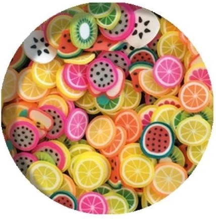 Allegri confetti di frutta per uno stile unico