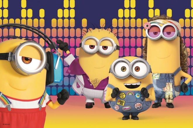 Puzzle 60 pezzi Minions caotici