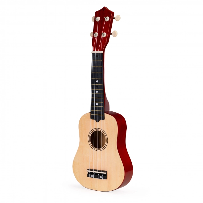 Ukulele in legno per bambini con corde in nylon