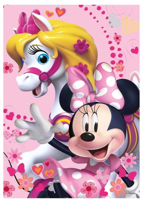 Puzzle con gemme Minnie 200 pezzi