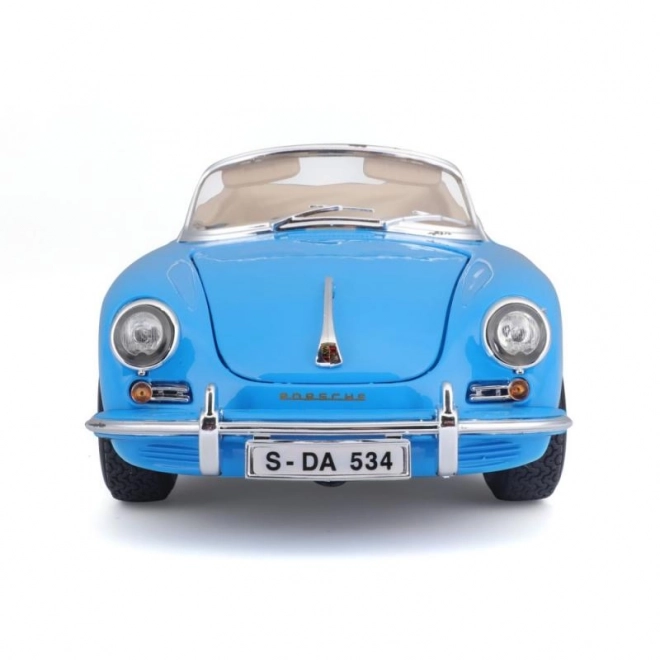 Modellino Porsche 356B Cabriolet 1961 Blu Bburago