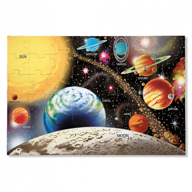 Puzzle da pavimento Sistema Solare 48 pezzi