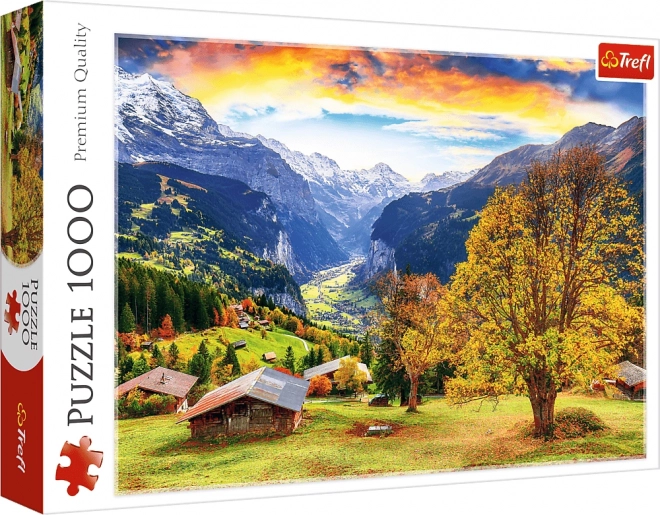 Puzzle 1000 Pezzi Villaggio Alpino Pittoresco