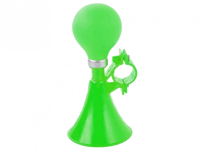 Clacson per bicicletta con palloncino verde in gomma