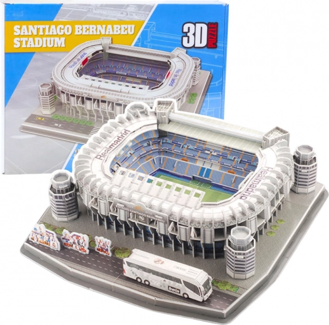Puzzle 3D Stadio Santiago Bernabeu Real Madrid 101 pezzi