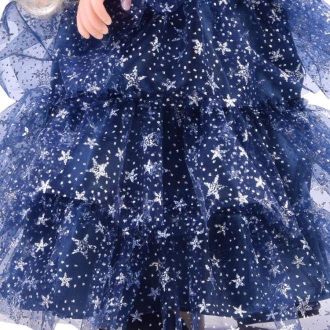 Abito da ballo scintillante con stelle