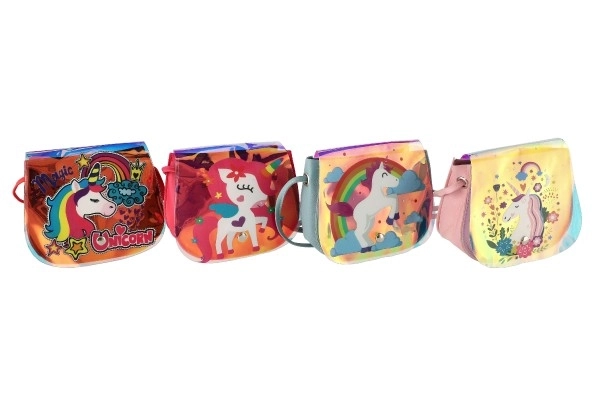 Borsa arcobaleno unicorno