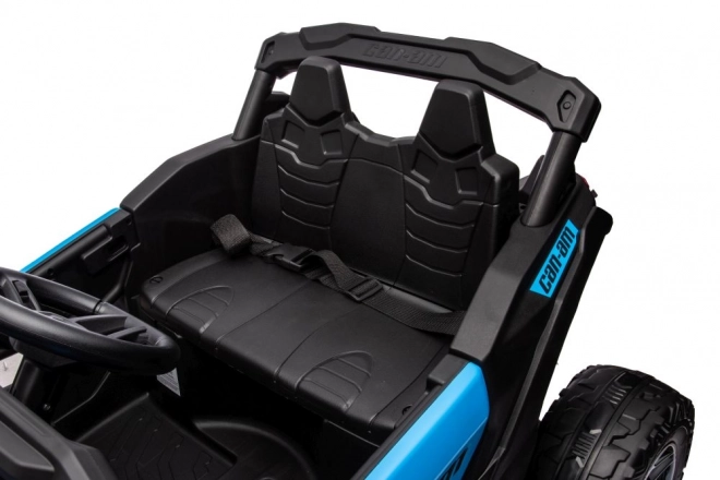 Auto elettrica per bambini Buggy Can-am blu