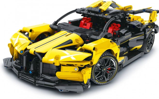 Set costruzioni auto sportiva gialla iM.Master