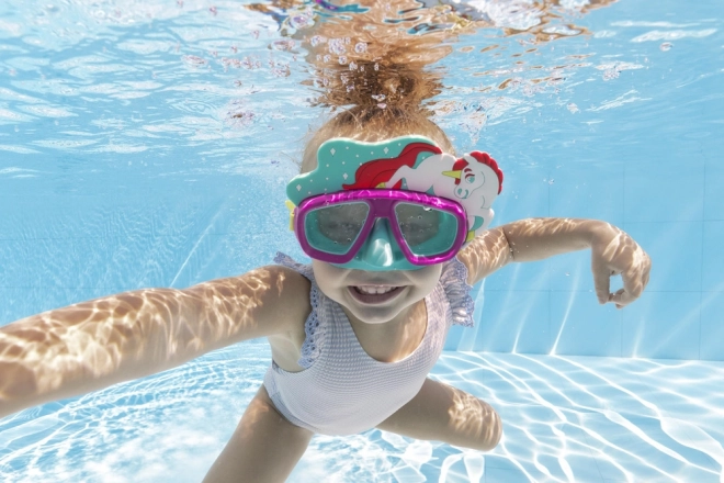 Occhialini da nuoto per bambini Unicorno Bestway