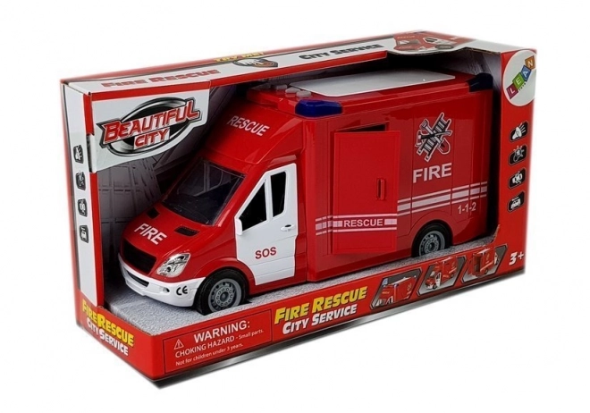 Camion dei Pompieri con Suoni e Porte Apribili