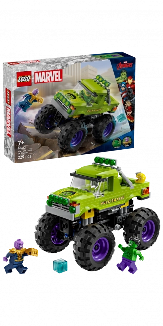 Lego Marvel camion di Hulk vs Thanos