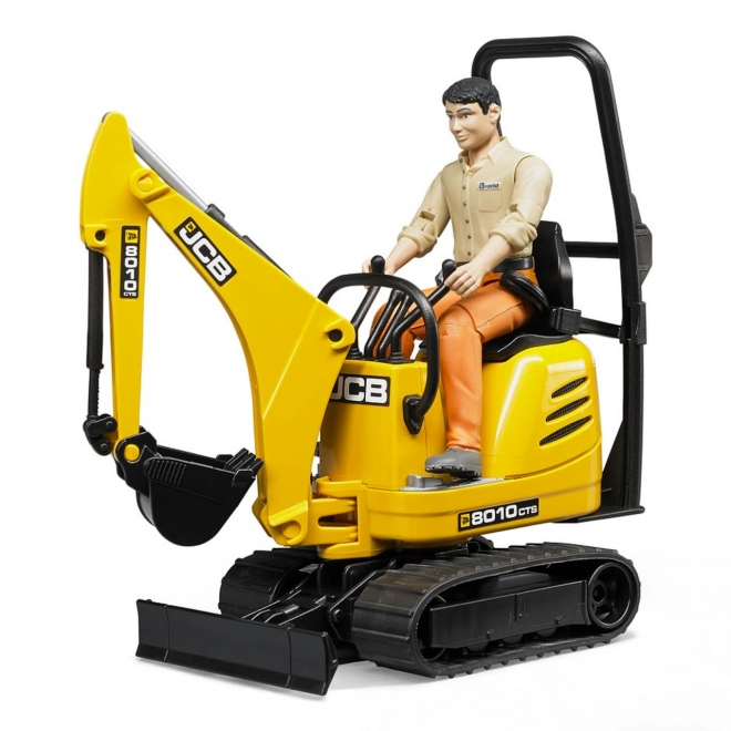 Bruder Miniescavatore con operatore JCB