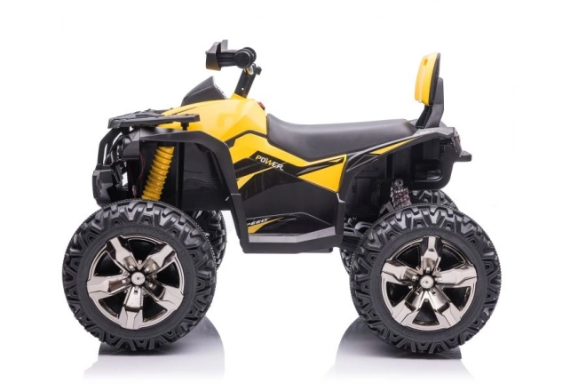 Quad elettrico per bambini giallo