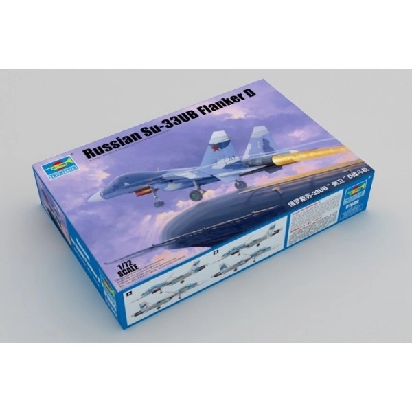 Modello in plastica Su-33U B Flanker D