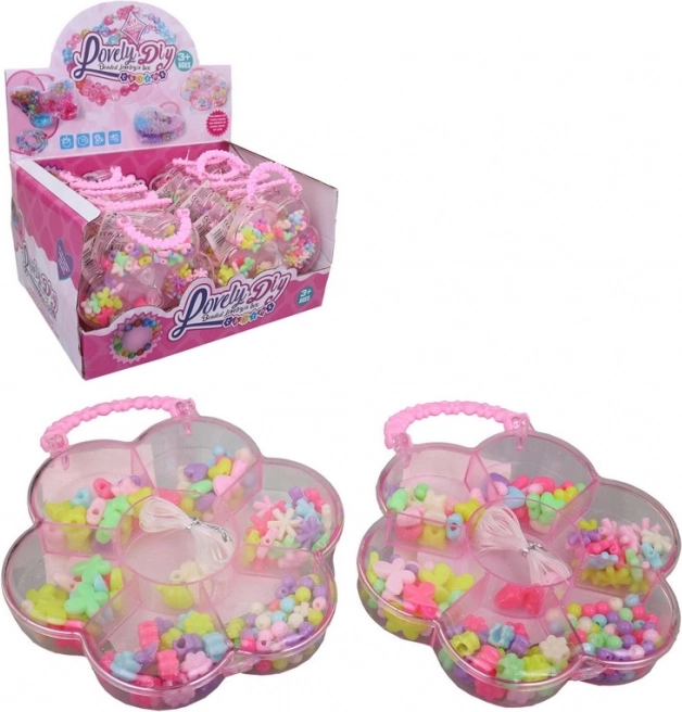 Perline Fiore in Scatola per Bambini