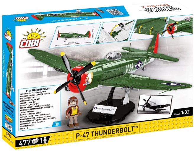 Cobi P-47 Thunderbolt II Guerra Mondiale Costruzione