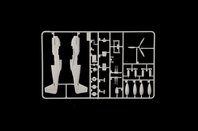 Modello plastico P-51A Mustang 1/72