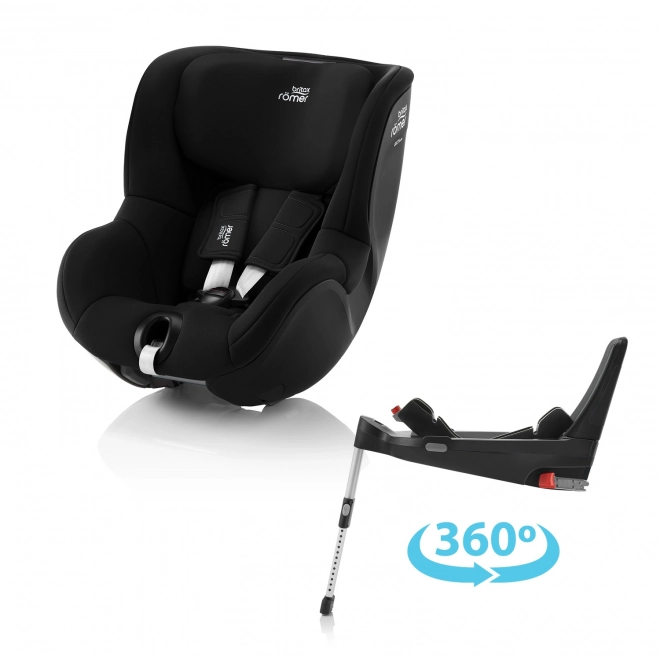 Seggiolino Auto Dualfix 3 I-Size Pacchetto Flex 5Z, Nero Spaziale