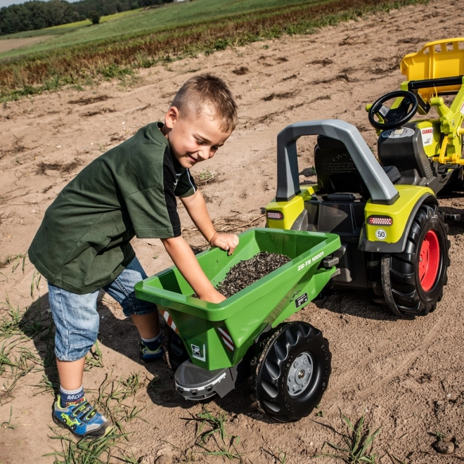 Carro rimorchio con seminatrice AMAZONE per bambini