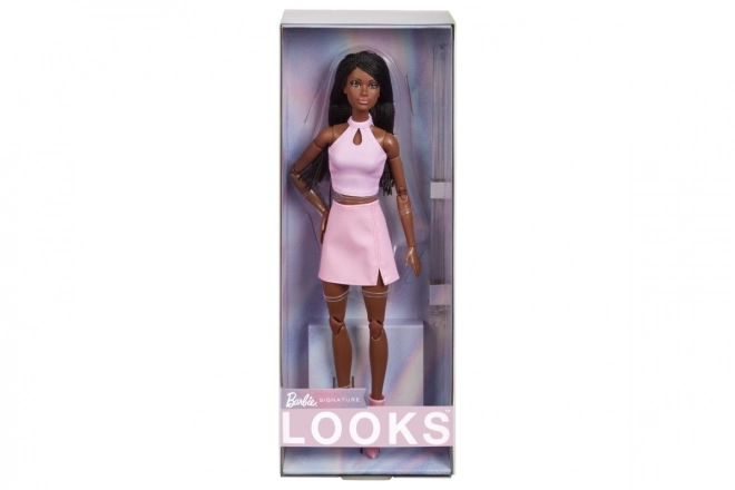 Barbie Looks con Treccine outfit Rosa