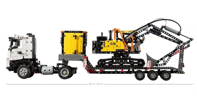 Camion Volvo FMX e Escavatore EC230 Elettrico Lego Technic