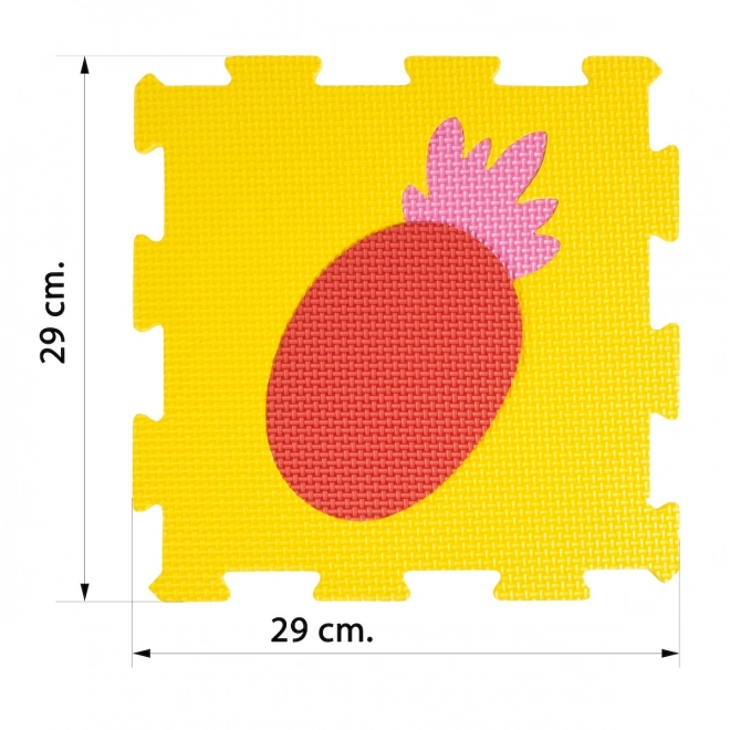 Morbido tappeto puzzle Frutti